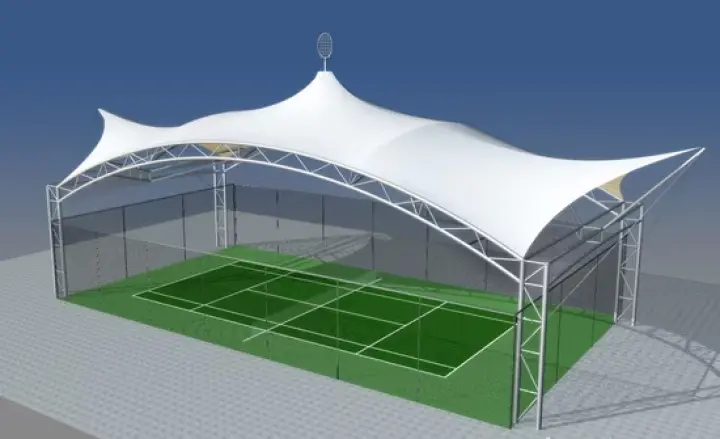 Canopy Membrane Lapangan di Indramayu